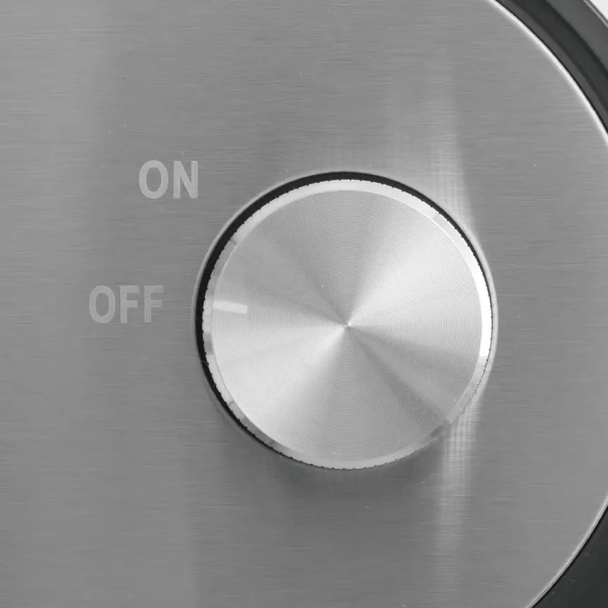 Hachoir salade électrique Lexical LSD-1996 – 1000W - Inox - 5 Lames - Design Compact