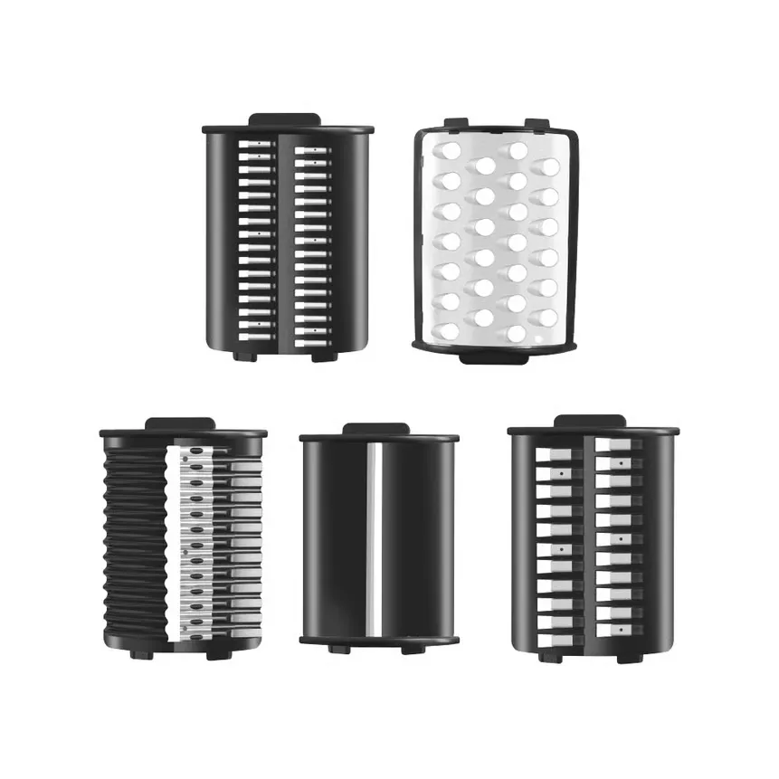 Hachoir salade électrique Lexical LSD-1996 – 1000W - Inox - 5 Lames - Design Compact