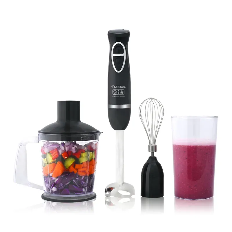 Mixeur Plongeant 4en1 lexical  LHB-1604 - 600 Watts