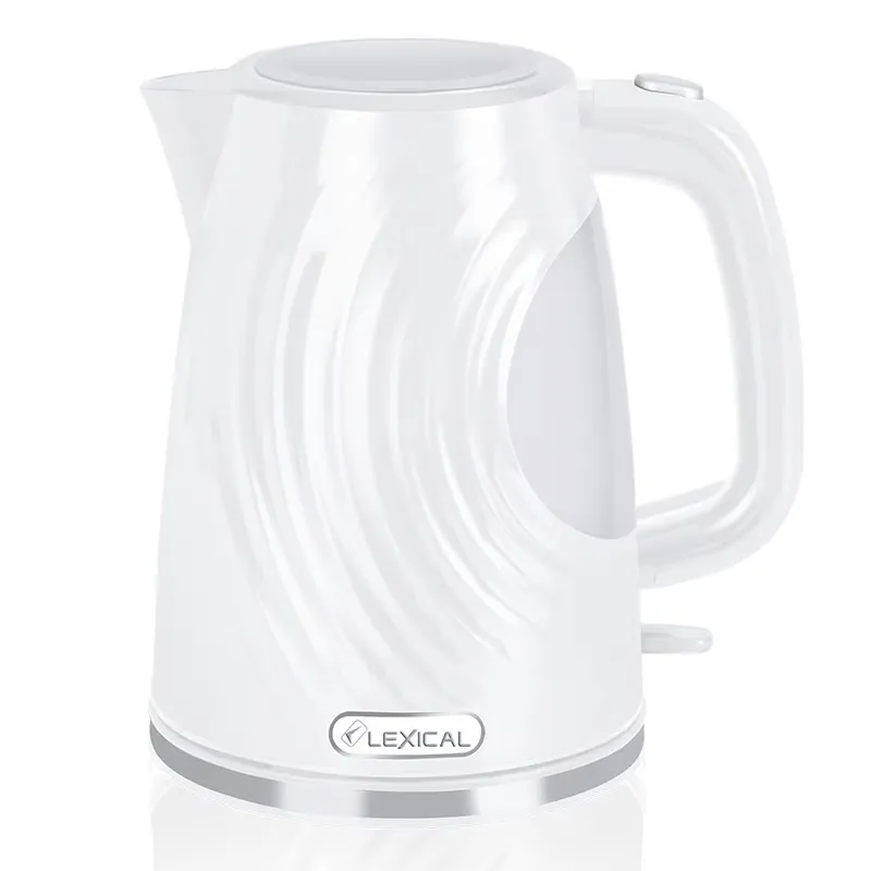 Bouilloire Électrique Lexical LEK-1433-1 Blanc – 1.7L - 2200W - LED - Sécurité Intelligente